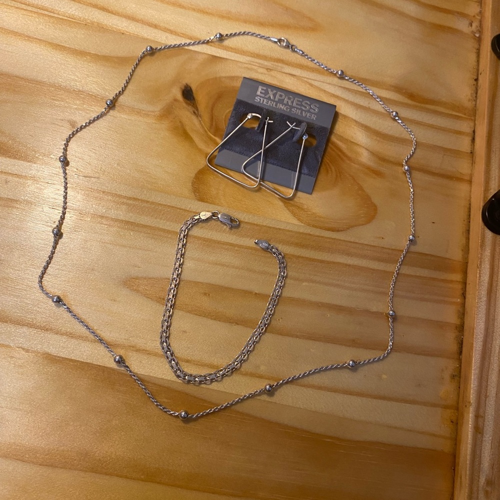 Sterling silver lot